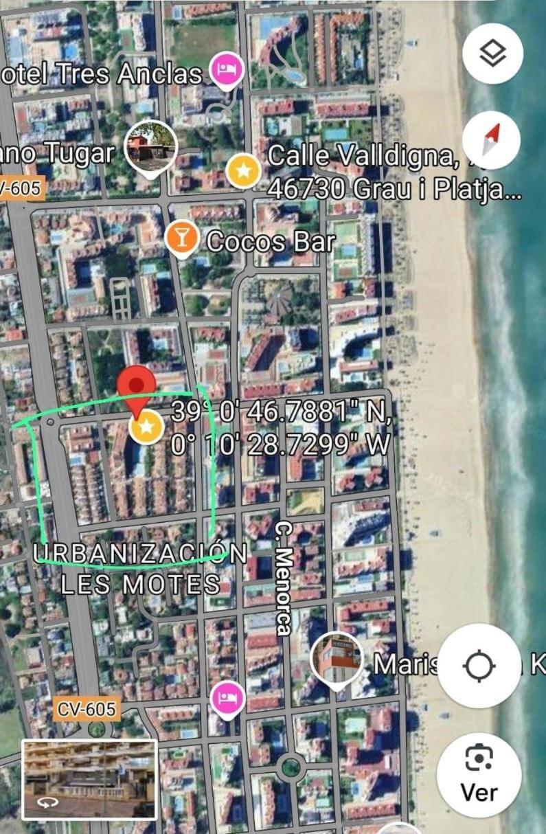 Playa Gandia, Iris, Piscina Aa Y Wifi Apartman Playa de Gandia Kültér fotó