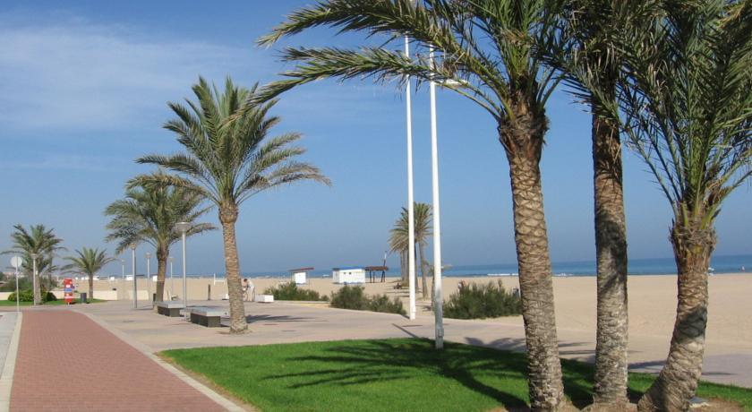 Playa Gandia, Iris, Piscina Aa Y Wifi Apartman Playa de Gandia Kültér fotó